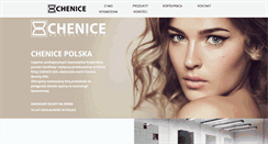 Desktop Screenshot of chenice.pl
