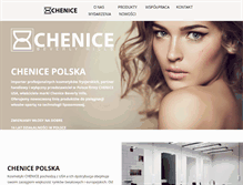 Tablet Screenshot of chenice.pl